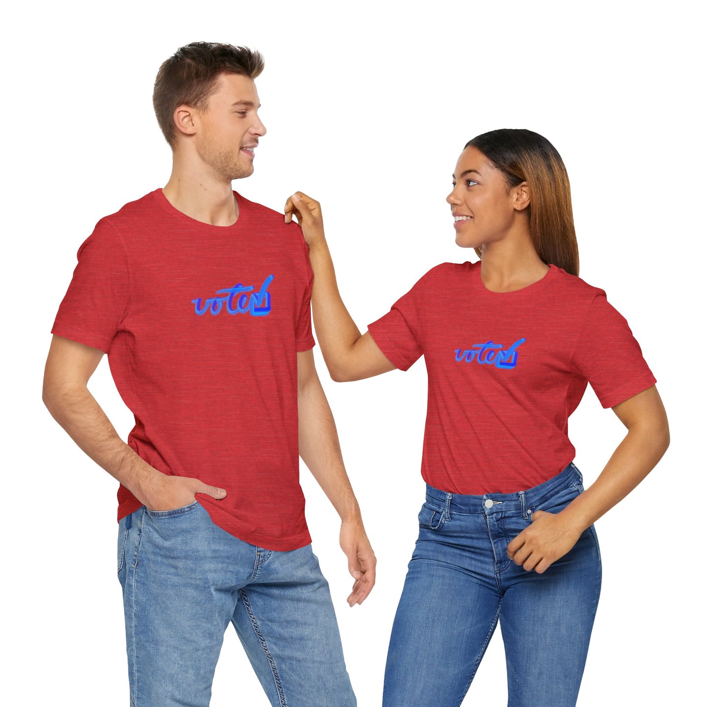 Blue Vote Short Sleeve Tee