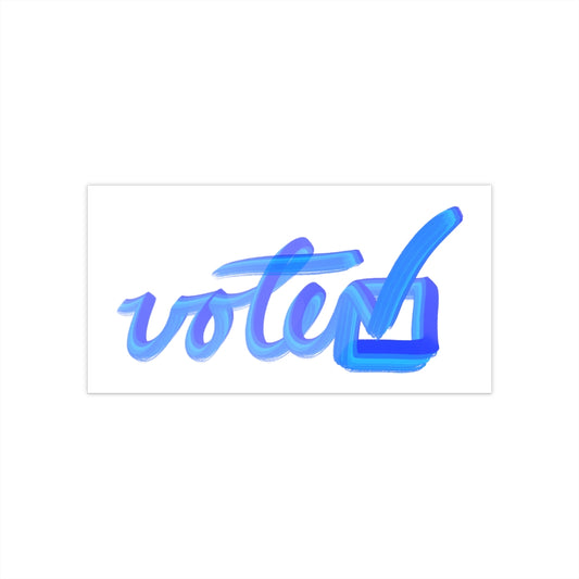 Vote Blue Bumper Sticker